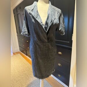 Trina Turk Faux jean dress